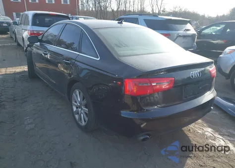 2013 Audi A6 2.0T Premium from USA, damaged, VIN WAUGFAFC1DN016900
